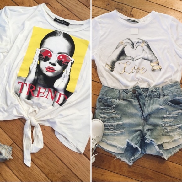 Rags II Riches Tops - Crop Top Bundle of 2 for the price of one!